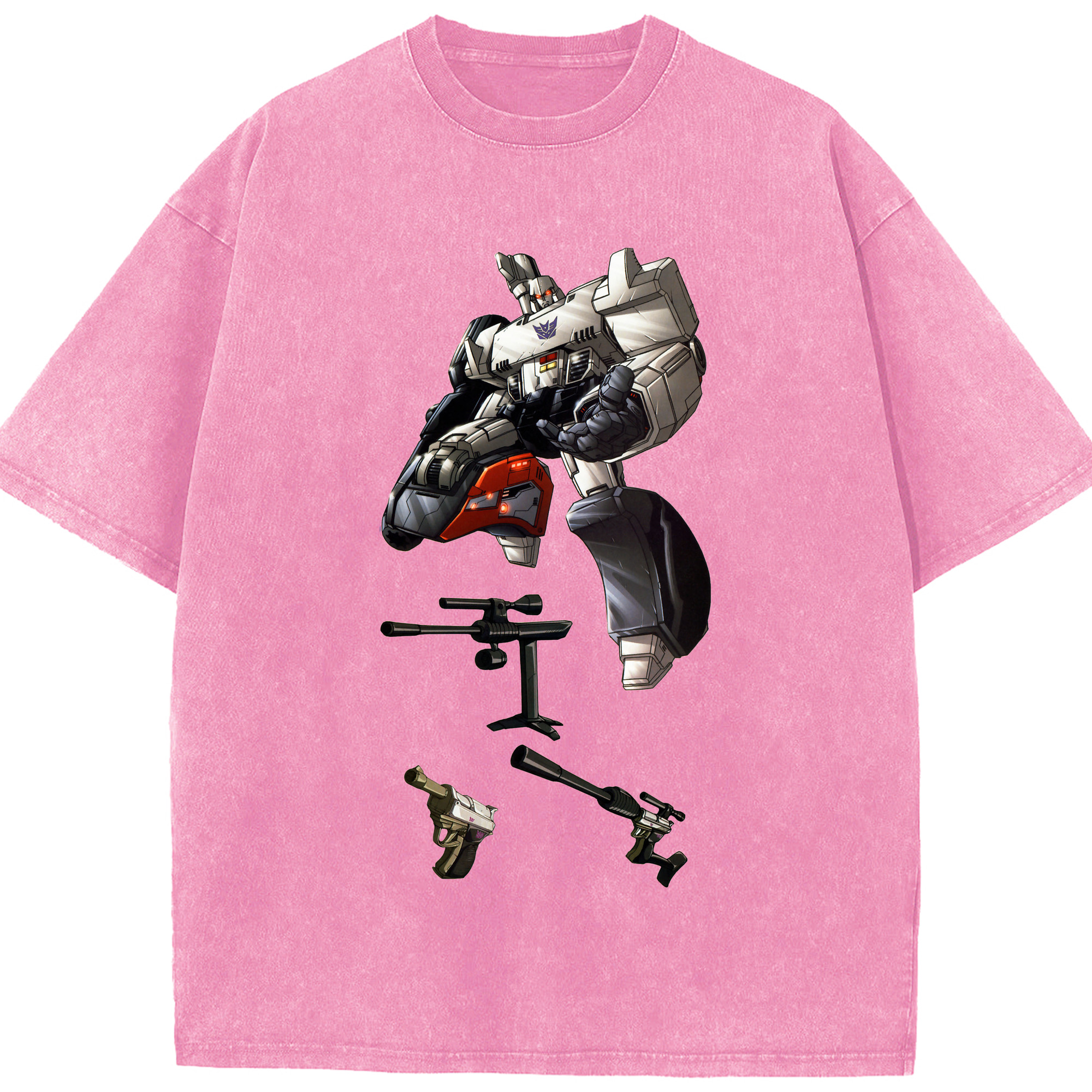 （画像用）  綿100% ヴィンテージ風 半袖Tシャツ（フロントプリント）